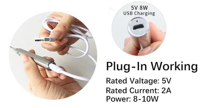 MRSHAIR MRS HAIR Electric Tape Remover Tools USB Plug-in Working No Battery 5V 2A