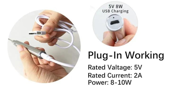 MRSHAIR MRS HAIR Electric Tape Remover Tools USB Plug-in Working No Battery 5V 2A