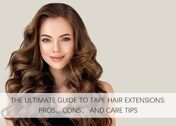 The Ultimate Guide to Tape Hair Extensions: Pros, Cons, and Care Tips