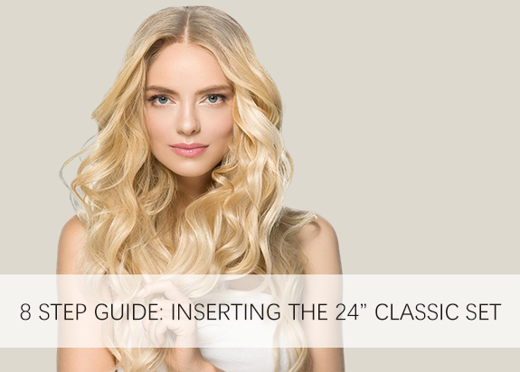 8 Step Guide: Inserting the 24” Classic Set