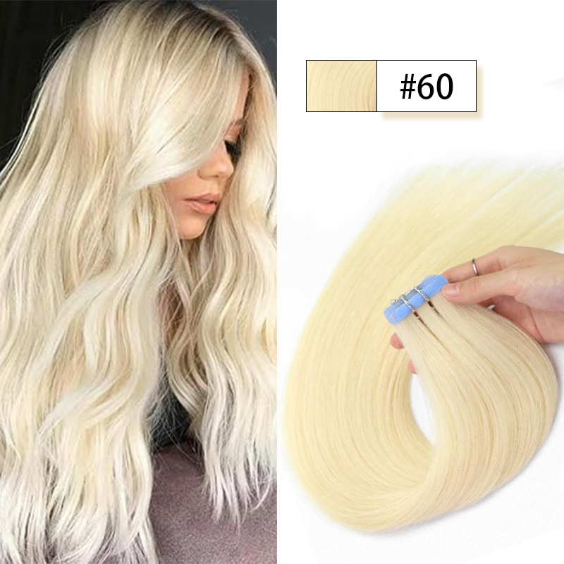 MRS HAIR Double Drawn Tape In Hair Extensions