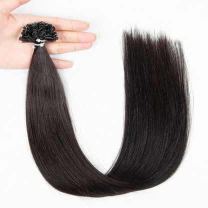 MRSHAIR Premium Quality U Tip Hair Extensions Cuticle Remy Human Hair Hot Fusion Hair PreBonded Keratin Capsules 50pcs 12-22inch