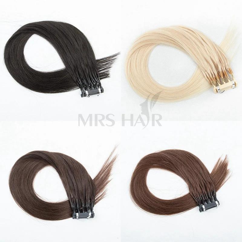 MRS HAIR 6D-2 Human Hair Extensions 10 Rows 50grams/pack