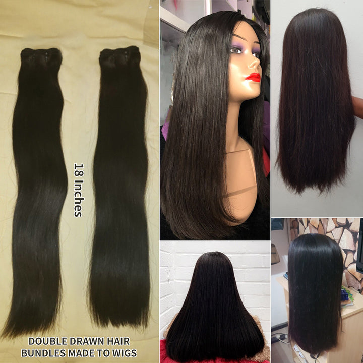 MRSHAIR 12A Double drawn Hair Bundles No tangle