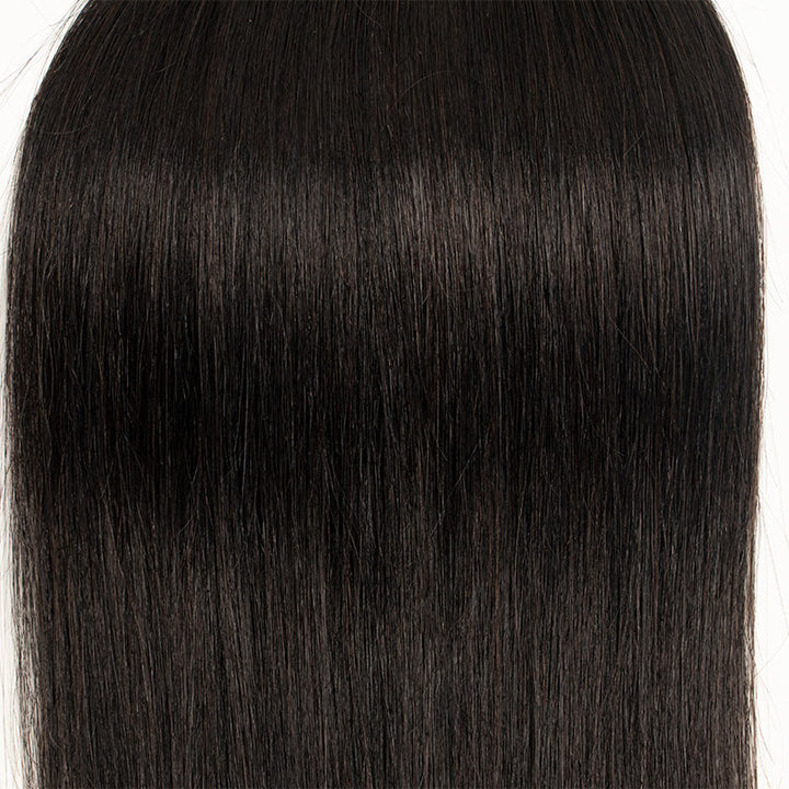 MRSHAIR Hair Bundles Natural Human Hair Bulk V-Light Hair Extensions 14"-24"