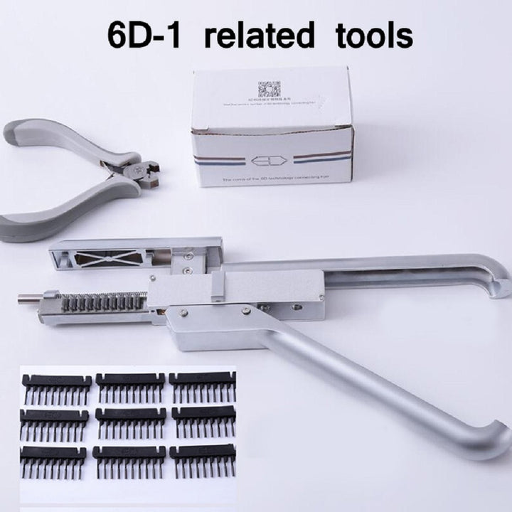 MRSHAIR MRS HAIR 6D-1 Hair Machine For 10 Row Hair extensions
