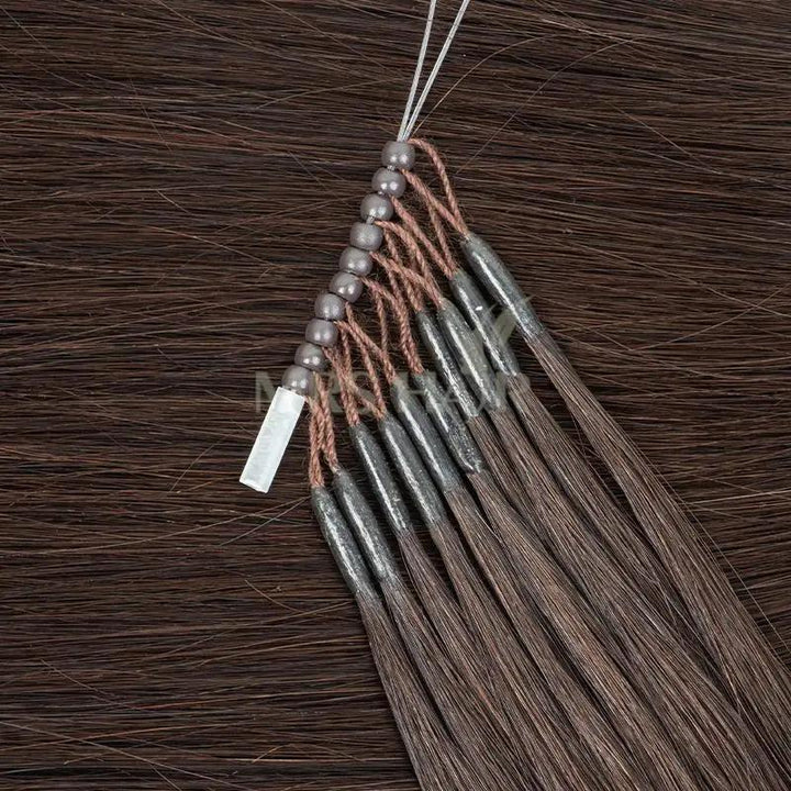 MRSHAIR MRS HAIR 8D Invisible Micro Link Remy Human Hair Extensions 50g/pack