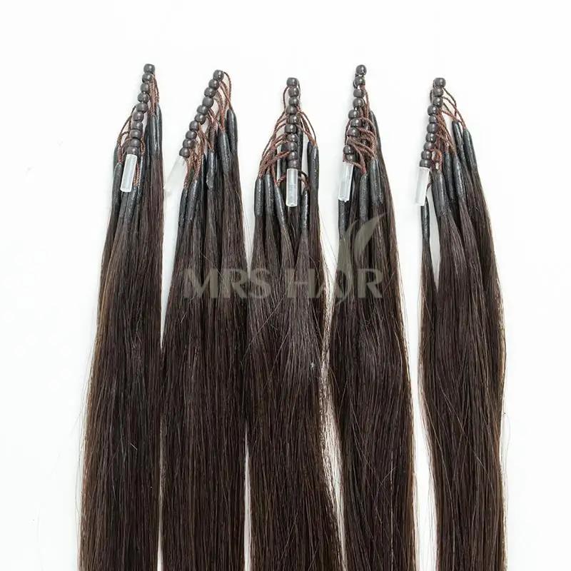 MRSHAIR MRS HAIR 8D Invisible Micro Link Remy Human Hair Extensions 50g/pack