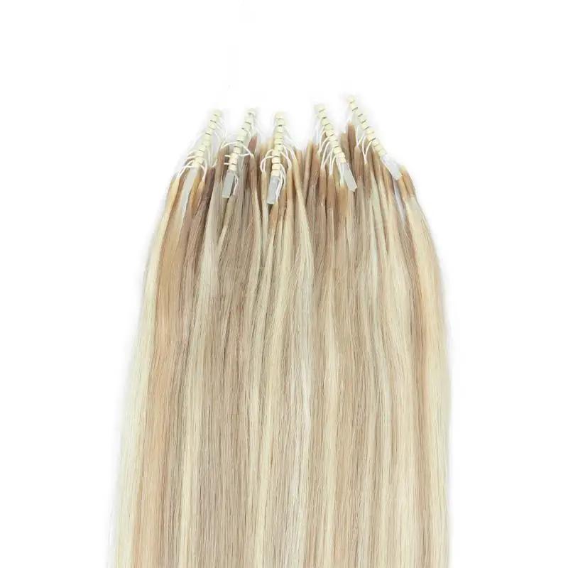 MRSHAIR MRS HAIR 8D Invisible Micro Link Remy Human Hair Extensions 50g/pack