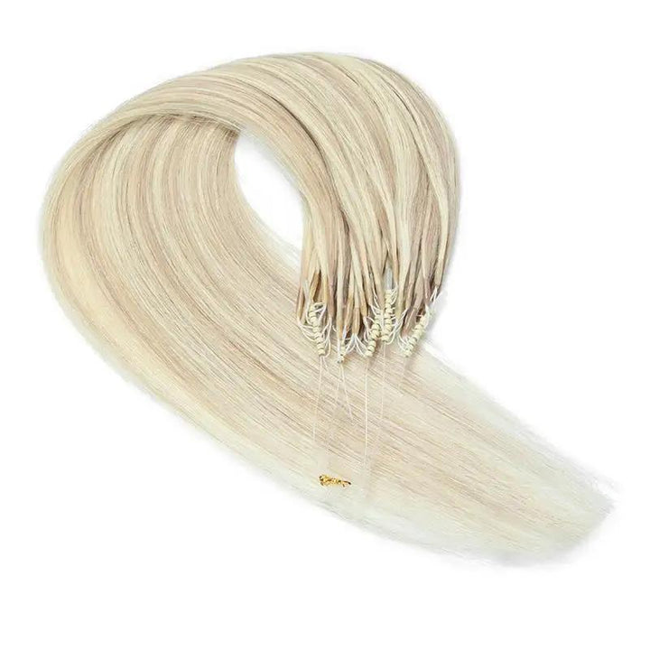 MRSHAIR MRS HAIR 8D Invisible Micro Link Remy Human Hair Extensions 50g/pack