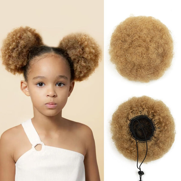MRSHAIR MRS HAIR Afro Puff Ponytail Human Hair USA Ship