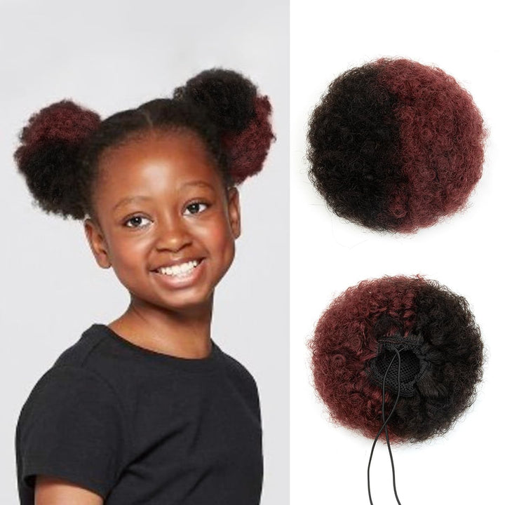 MRSHAIR MRS HAIR Afro Puff Ponytail Human Hair USA Ship