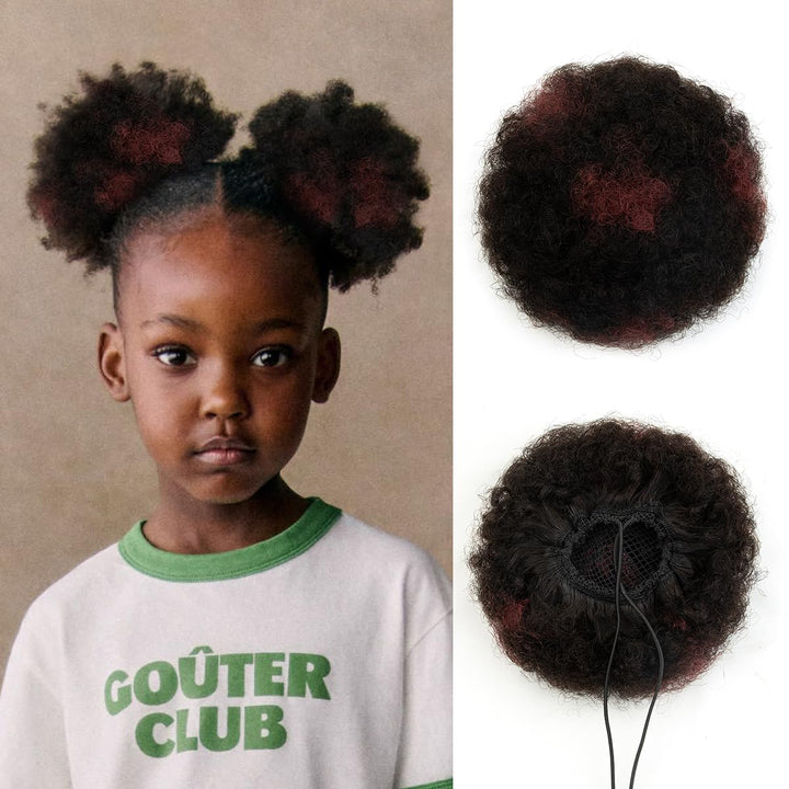 MRSHAIR MRS HAIR Afro Puff Ponytail Human Hair USA Ship