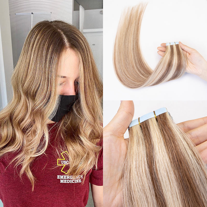 MRSHAIR MRS HAIR Classic Tape in Hair Extensions 20pcs/pack Various colors