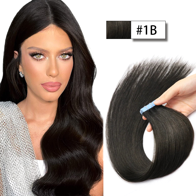 MRSHAIR MRS HAIR Double Drawn Tape In Hair Extensions