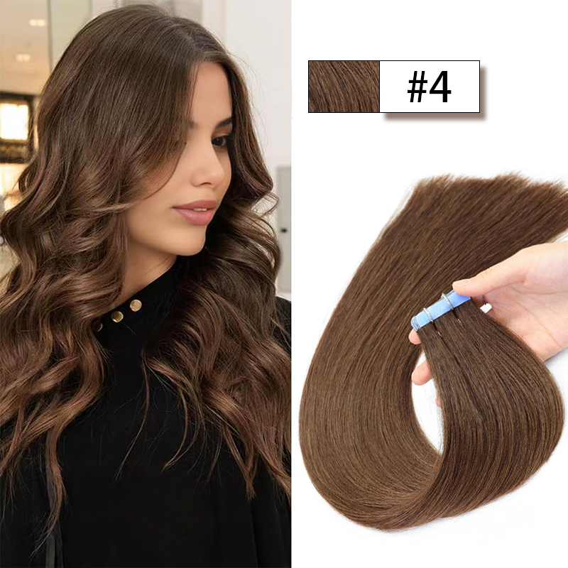 MRSHAIR MRS HAIR Double Drawn Tape In Hair Extensions