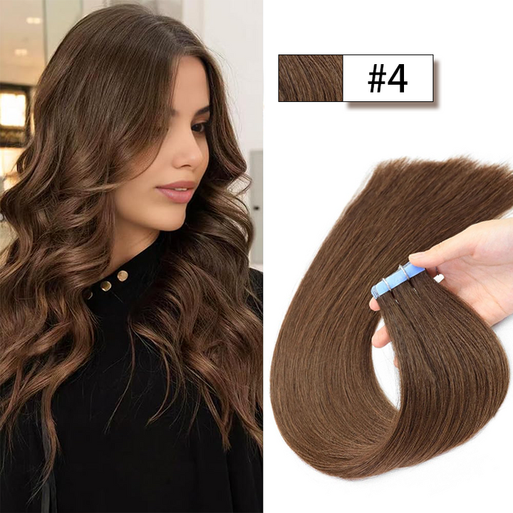 MRSHAIR MRS HAIR Double Drawn Tape In Hair Extensions