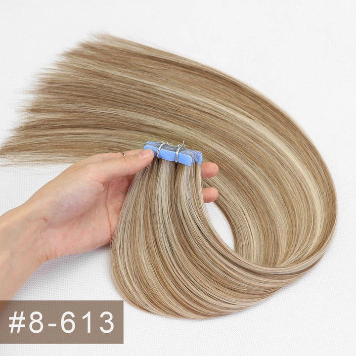 MRSHAIR MRS HAIR Double Drawn Tape In Hair Extensions