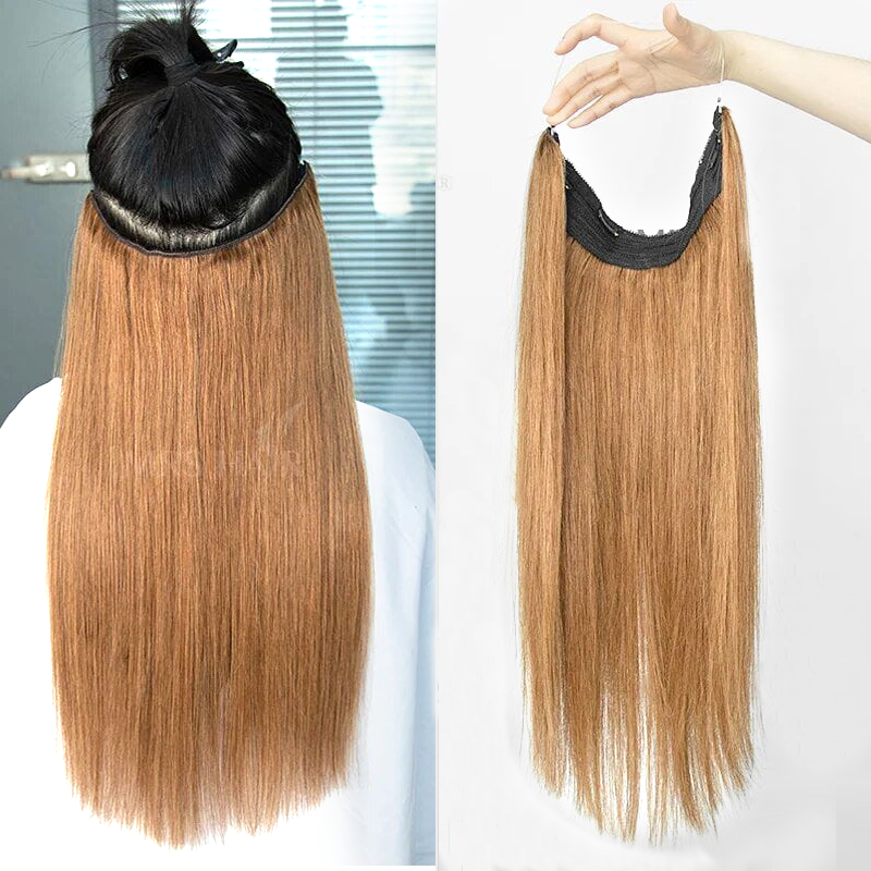MRSHAIR MRS HAIR Fish Line Halo Hair Extensions