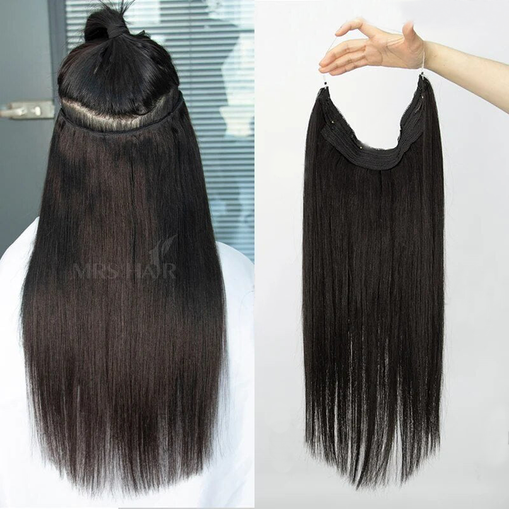 MRSHAIR MRS HAIR Fish Line Halo Hair Extensions