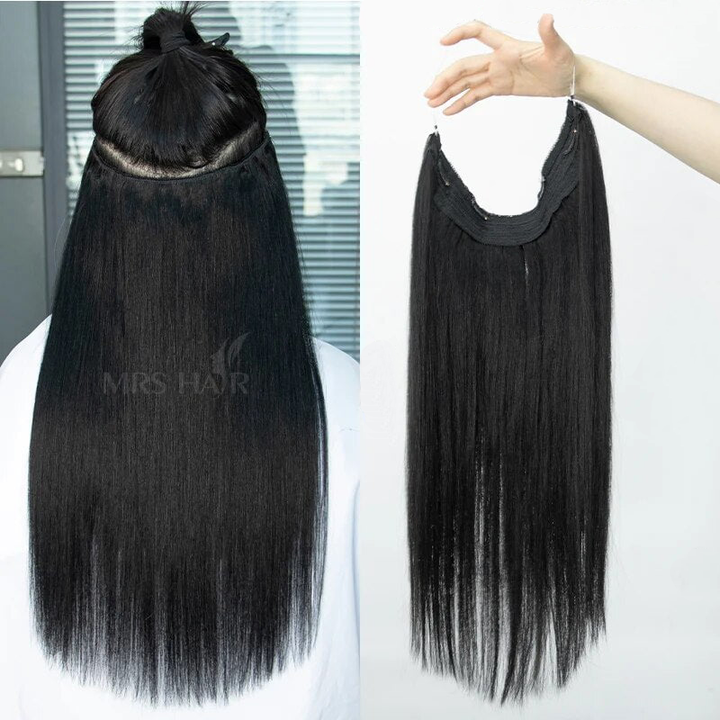 MRSHAIR MRS HAIR Fish Line Halo Hair Extensions