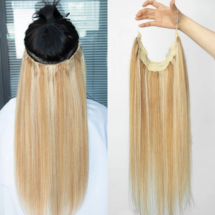 MRSHAIR MRS HAIR Fish Line Halo Hair Extensions