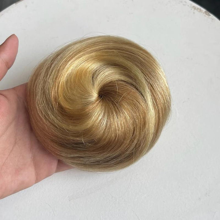 MRSHAIR MRS HAIR Human Hair Buns For Wedding and Show