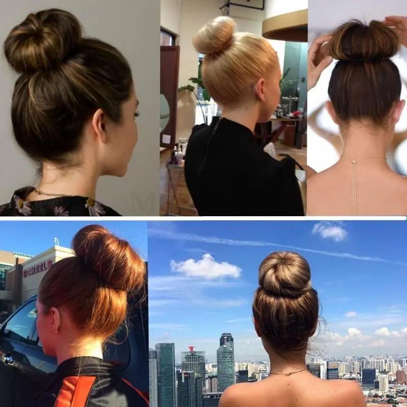 MRSHAIR MRS HAIR Human Hair Buns For Wedding and Show