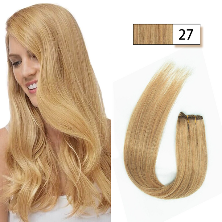MRSHAIR MRS HAIR Human Hair Weft Extension Brazilian Straight 50g