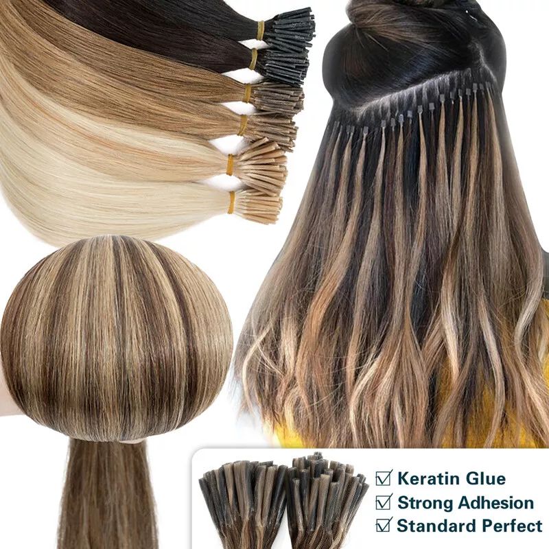 MRSHAIR MRS HAIR I Tip Human Hair Extensions 50pcs/pack