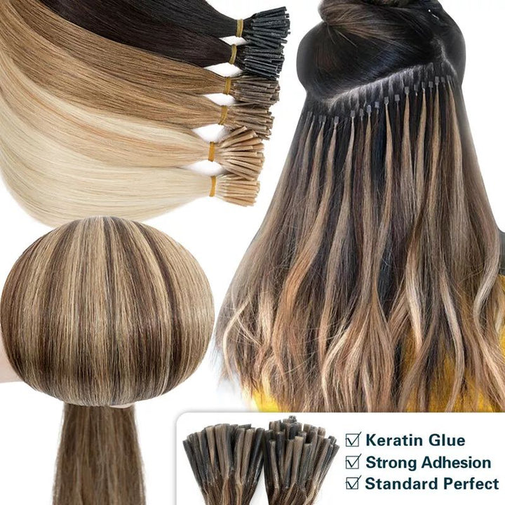 MRSHAIR MRS HAIR I Tip Human Hair Extensions 50pcs/pack