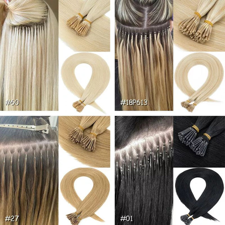MRSHAIR MRS HAIR I Tip Human Hair Extensions 50pcs/pack