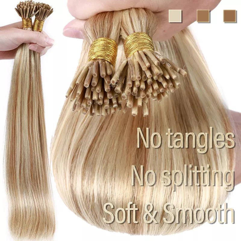 MRSHAIR MRS HAIR I Tip Human Hair Extensions 50pcs/pack