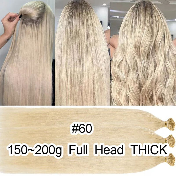 MRSHAIR MRS HAIR I Tip Human Hair Extensions 50pcs/pack