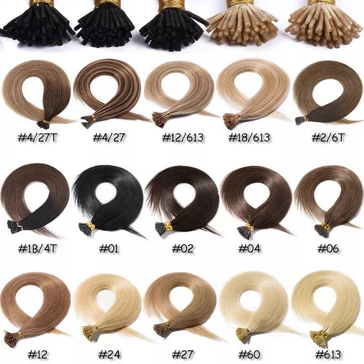 MRSHAIR MRS HAIR I Tip Human Hair Extensions 50pcs/pack
