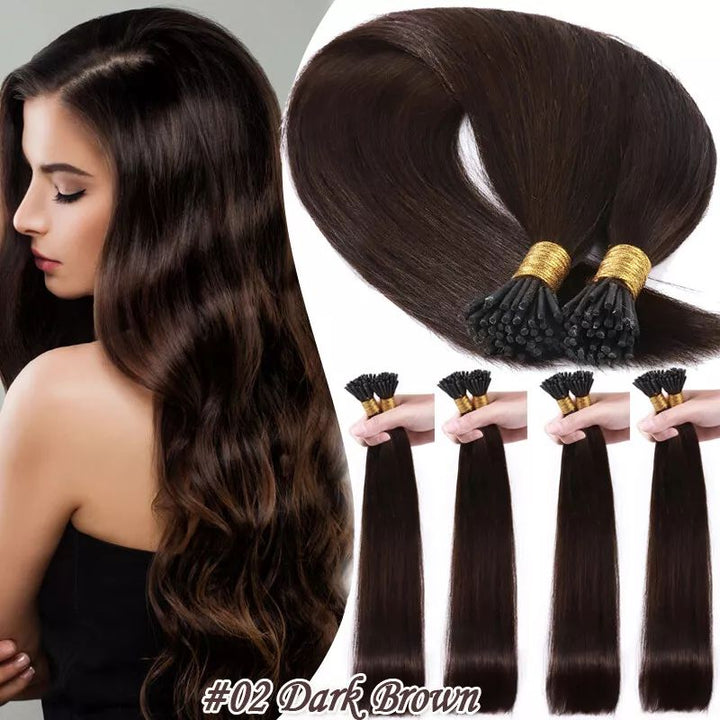 MRSHAIR MRS HAIR I Tip Human Hair Extensions 50pcs/pack