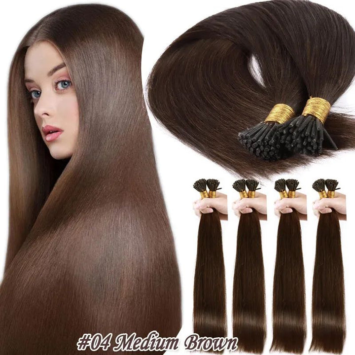 MRSHAIR MRS HAIR I Tip Human Hair Extensions 50pcs/pack