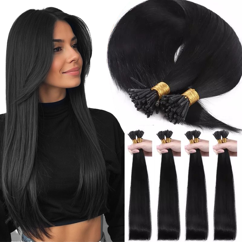MRSHAIR MRS HAIR I Tip Human Hair Extensions 50pcs/pack