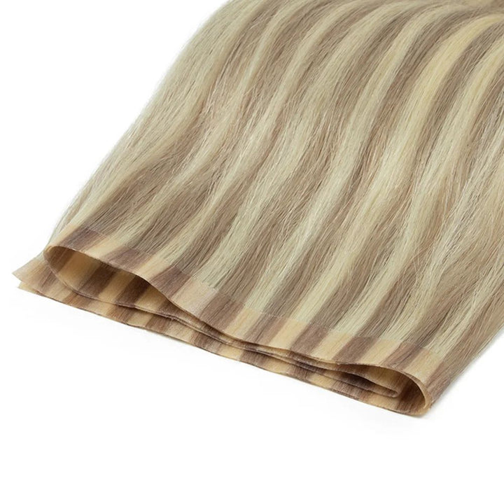 MRSHAIR MRS HAIR Long Glue PU Tape Weft Human Hair Extensions