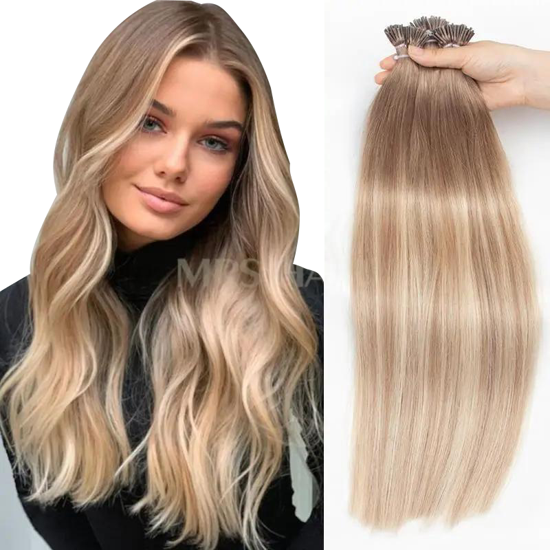 MRSHAIR MRS HAIR Ombre Balayage I Tip Human Hair Extensions P18T18-60