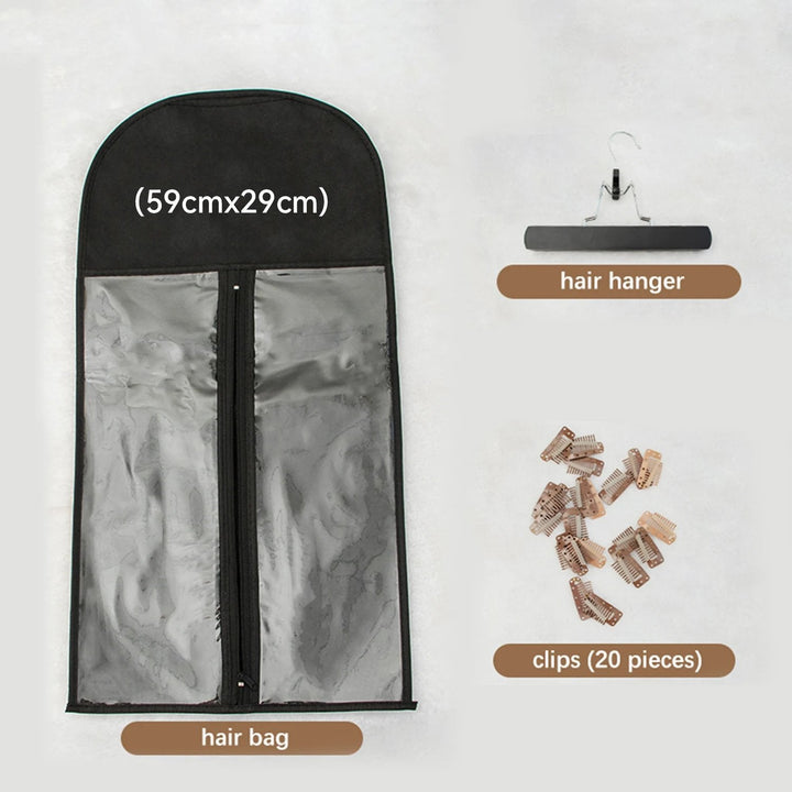 MRSHAIR MRS HAIRStorage Bag With Hanger For Clip In Hair