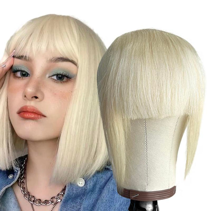 MRSHAIR MRSHAIR 3D Human Hair Bangs Overhead Thick