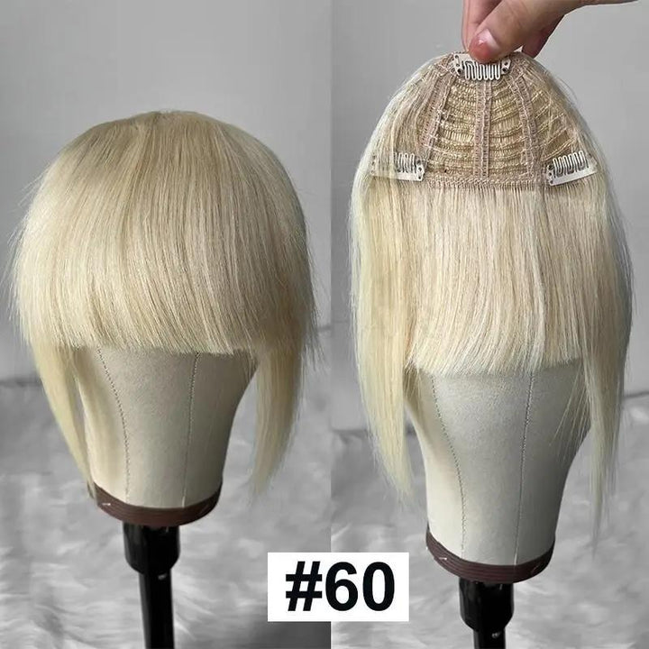 MRSHAIR MRSHAIR 3D Human Hair Bangs Overhead Thick