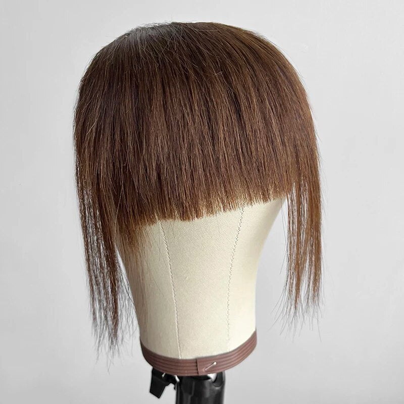 MRSHAIR MRSHAIR 3D Human Hair Bangs Overhead Thick