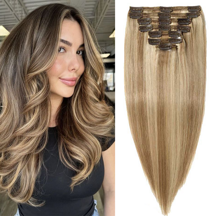 MRSHAIR MRSHAIR 7Pcs Full Head Clip In Hair Extension Human Hair