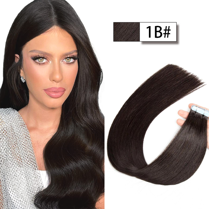 MRSHAIR MRSHAIR Cuticle Remy Single Drawn Tape In Hair 20pcs/pack