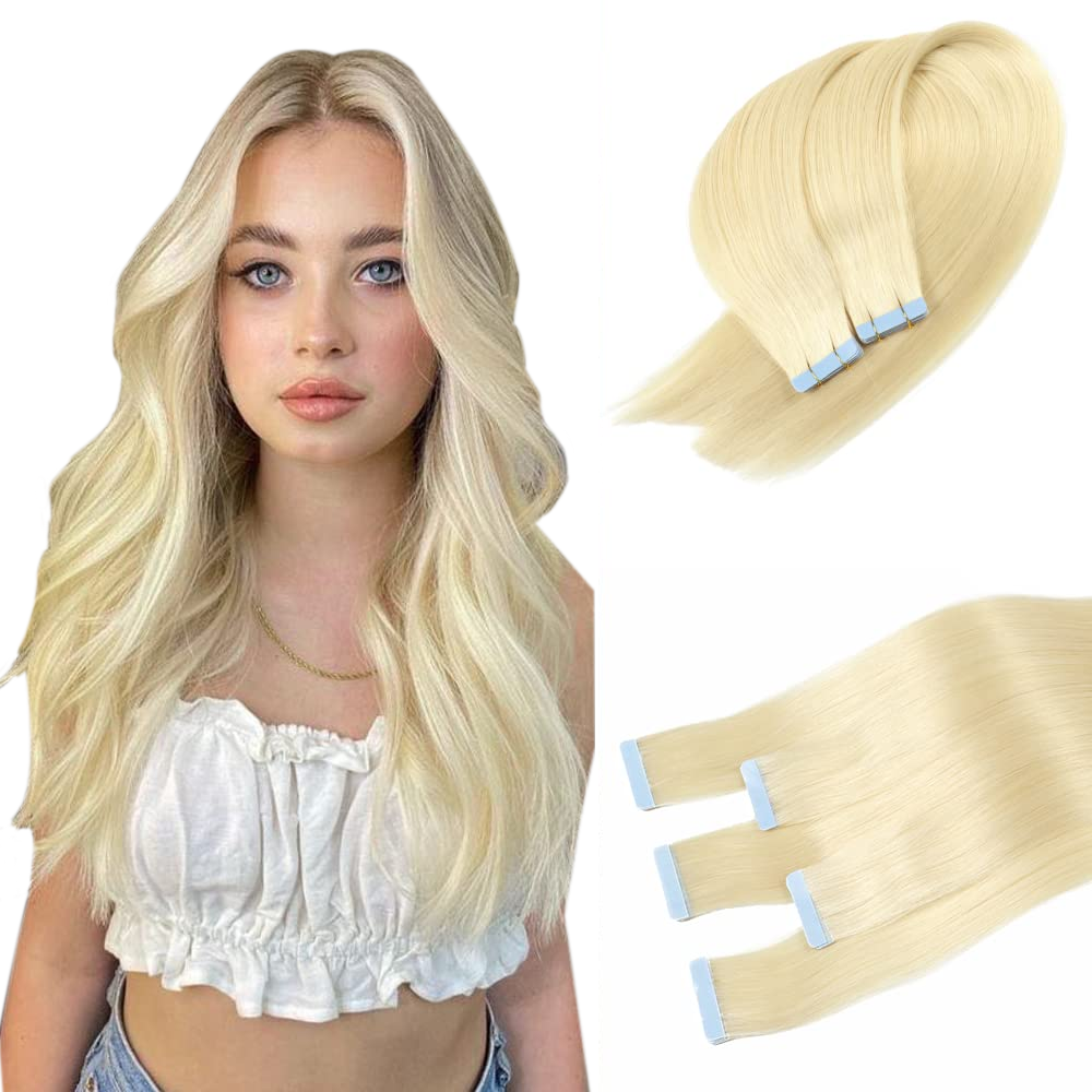 MRSHAIR MRSHAIR Cuticle Remy Single Drawn Tape In Hair 20pcs/pack