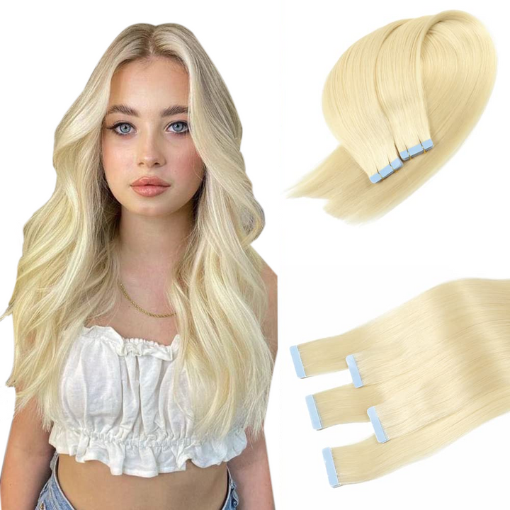 MRSHAIR MRSHAIR Cuticle Remy Single Drawn Tape In Hair 20pcs/pack