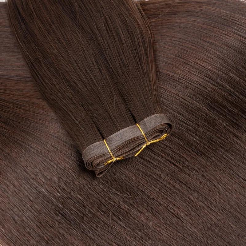 MRSHAIR MRSHAIR Invisible Seamless PU SKin Weft Human Hair Injected PU Wefts