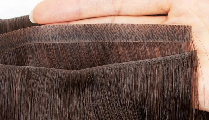 MRSHAIR MRSHAIR Invisible Seamless PU SKin Weft Human Hair Injected PU Wefts